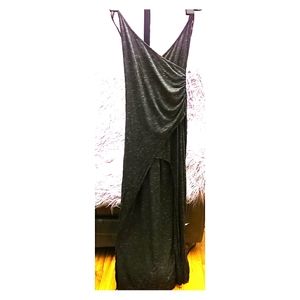 Cute Express Maxi Dress Grey Size M Brand New